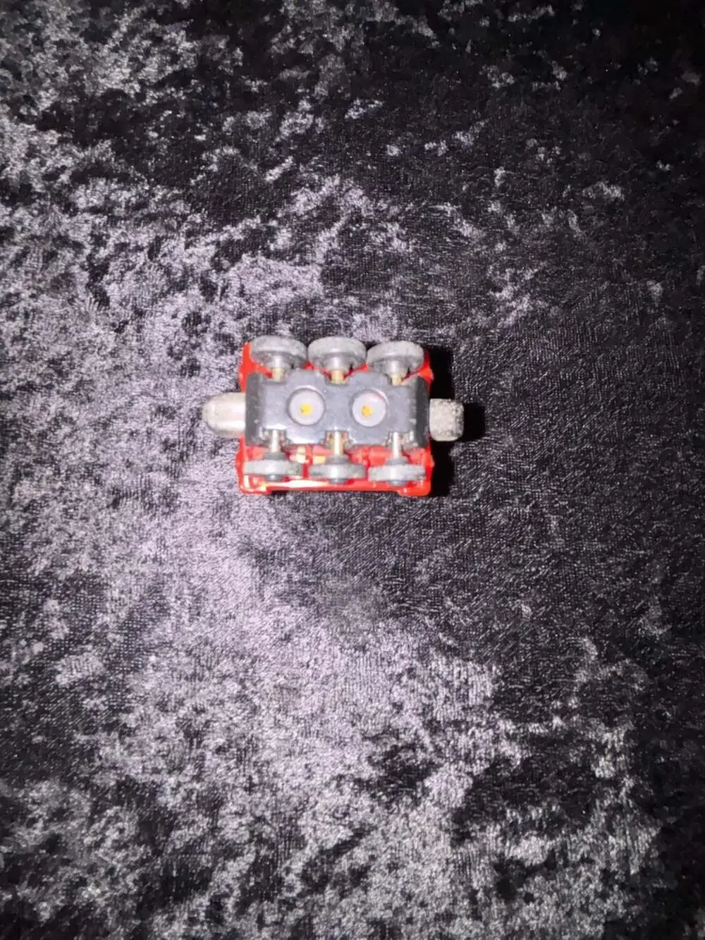 Thomas the Train Learning Curve Die Cast Spotlight Car And Coal Car #5 EUC